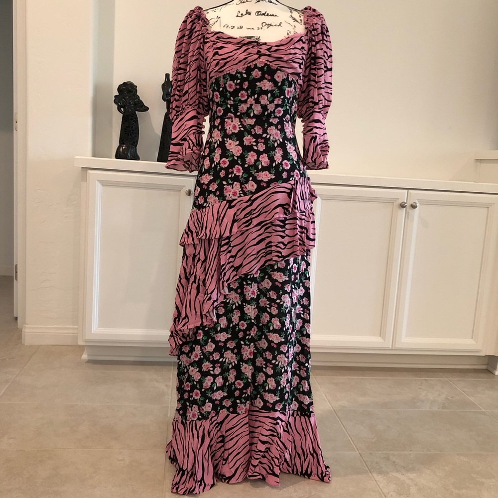 DARK PINK London Maxi dress